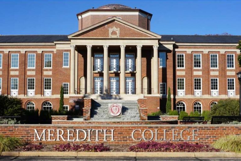 Johnson Hall Front Drive View