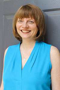 Sarah Roth smiling.